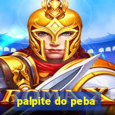 palpite do peba