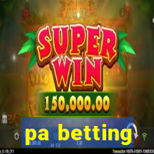 pa betting