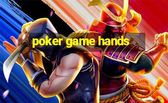 poker game hands