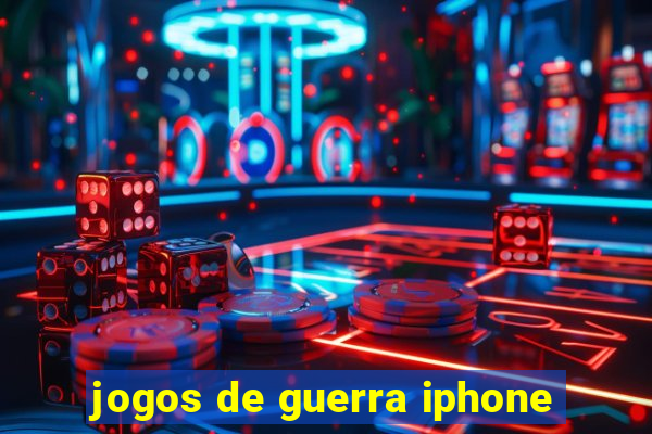 jogos de guerra iphone