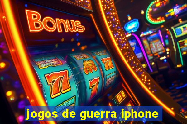 jogos de guerra iphone