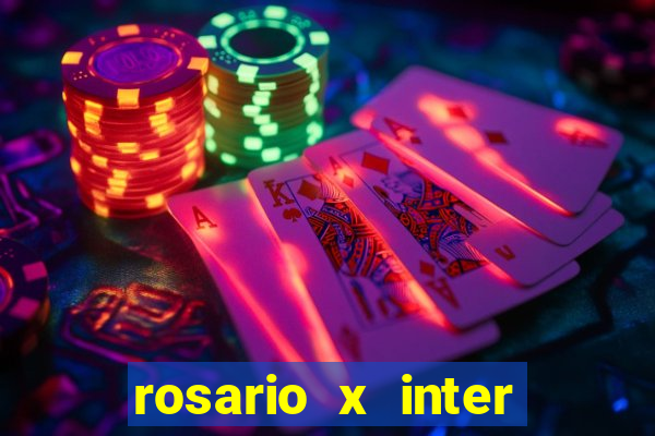 rosario x inter onde assistir