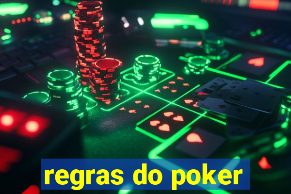 regras do poker