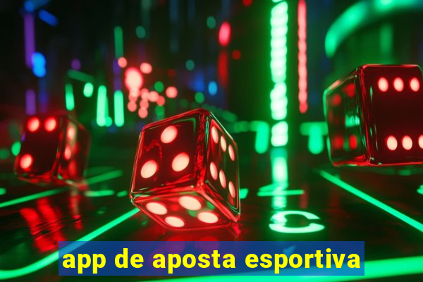 app de aposta esportiva