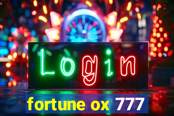 fortune ox 777