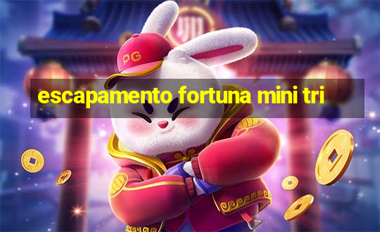 escapamento fortuna mini tri