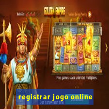 registrar jogo online