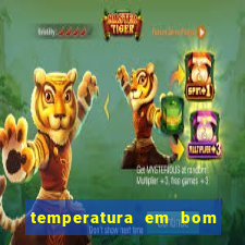 temperatura em bom jesus da lapa