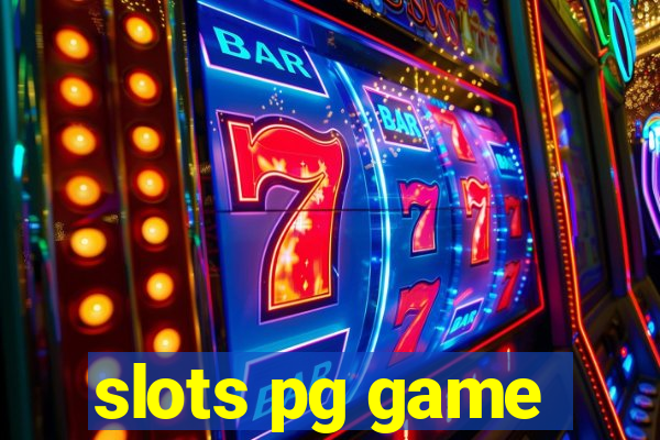 slots pg game