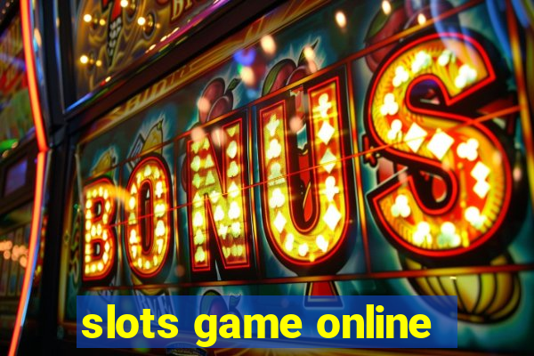 slots game online