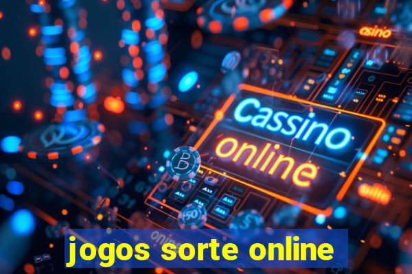 jogos sorte online