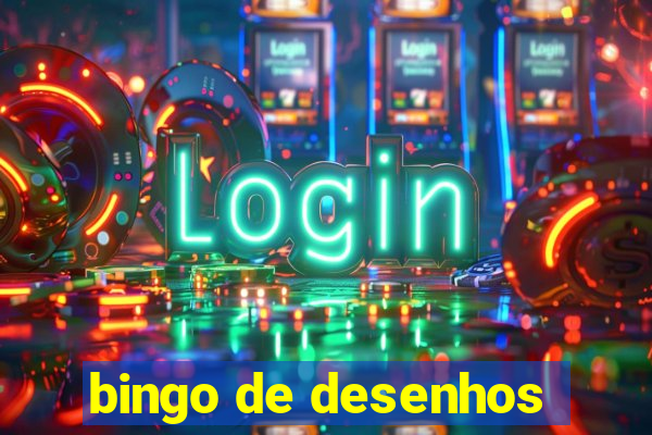 bingo de desenhos