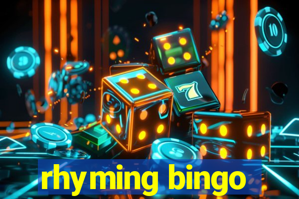 rhyming bingo