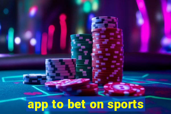 app to bet on sports