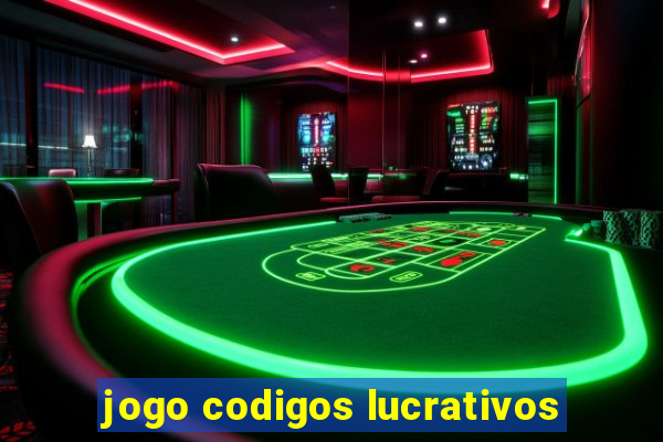 jogo codigos lucrativos