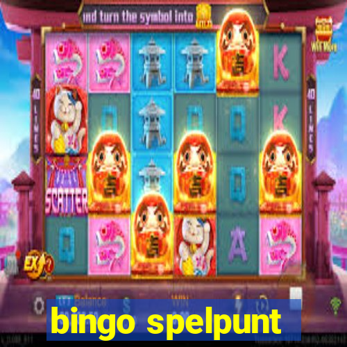 bingo spelpunt