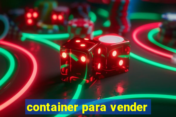 container para vender