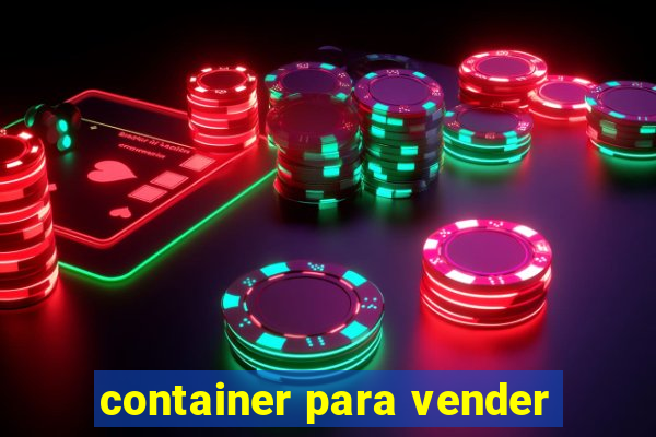 container para vender