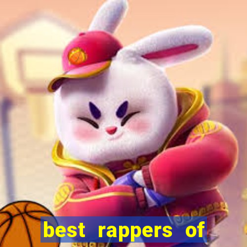 best rappers of all time