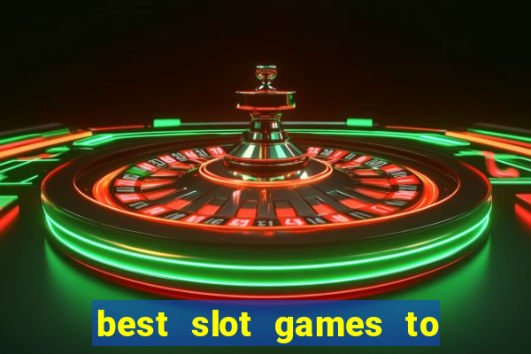 best slot games to play online