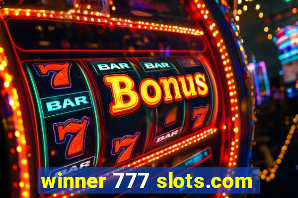 winner 777 slots.com