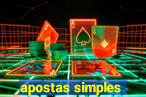 apostas simples