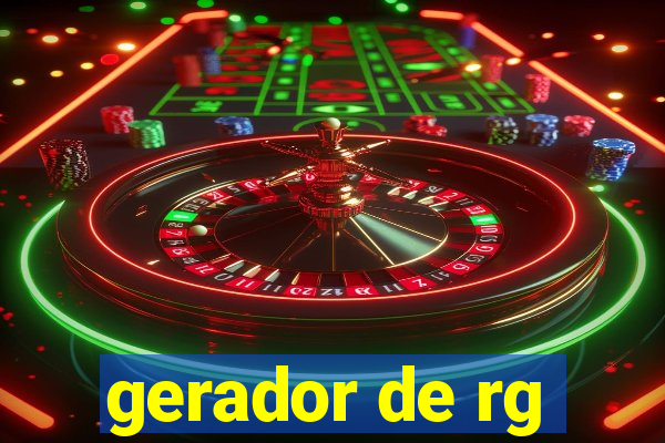 gerador de rg