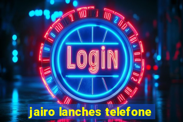 jairo lanches telefone