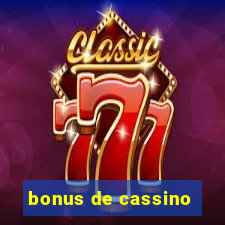 bonus de cassino