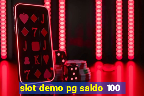 slot demo pg saldo 100