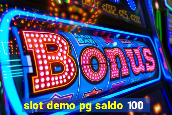 slot demo pg saldo 100