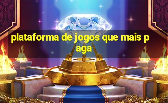 plataforma de jogos que mais paga