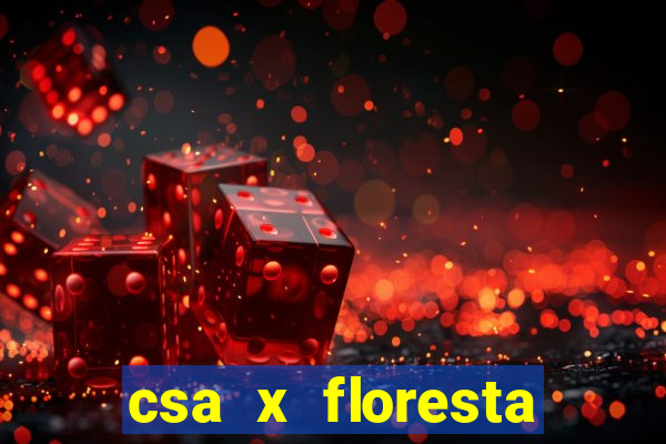 csa x floresta onde assistir