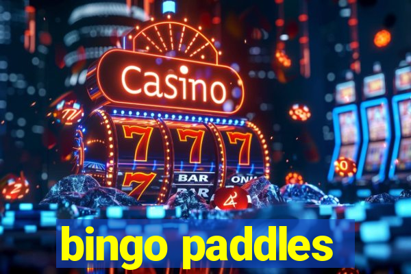 bingo paddles