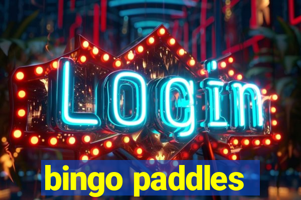 bingo paddles