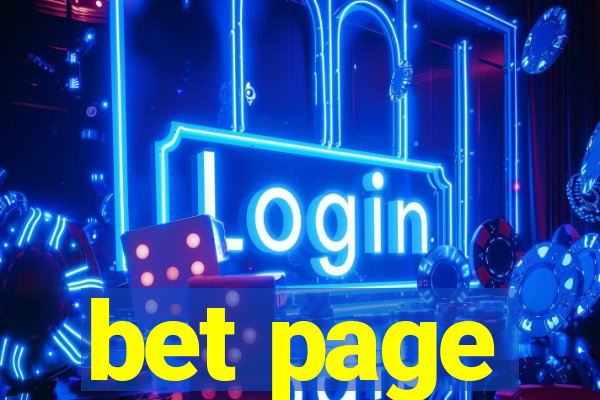 bet page