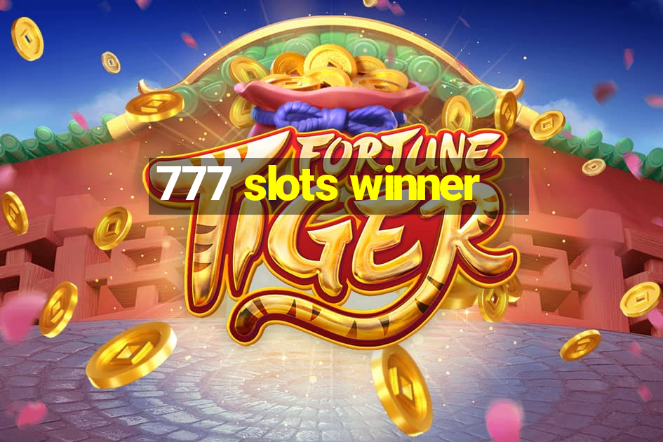 777 slots winner