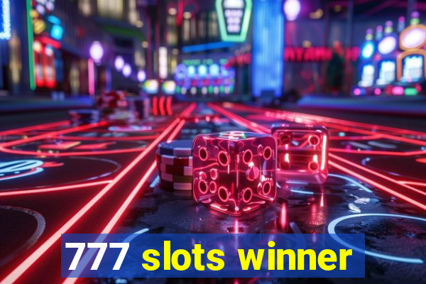 777 slots winner