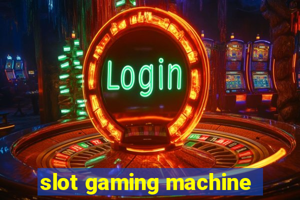 slot gaming machine