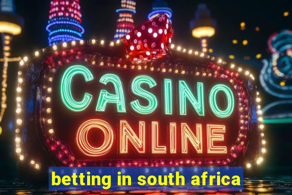 betting in south africa