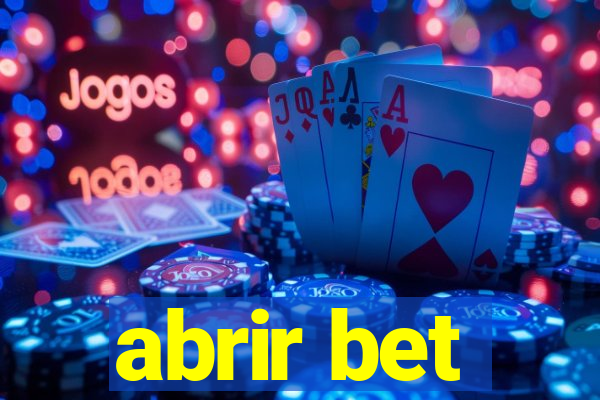 abrir bet