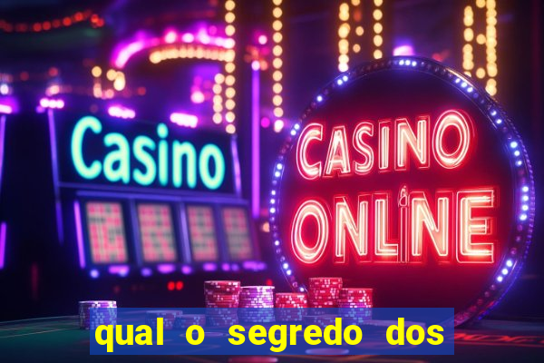 qual o segredo dos jogos de slots