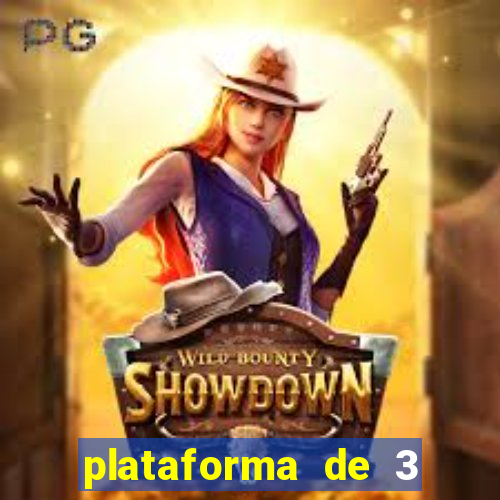 plataforma de 3 reais slots