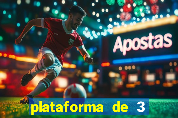 plataforma de 3 reais slots