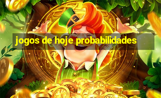 jogos de hoje probabilidades