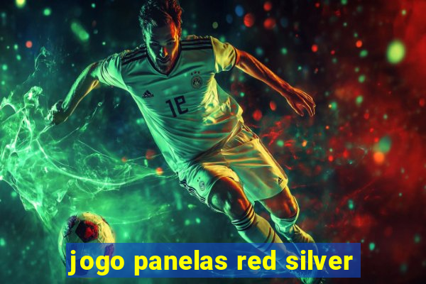 jogo panelas red silver