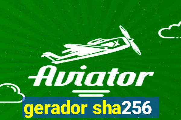 gerador sha256