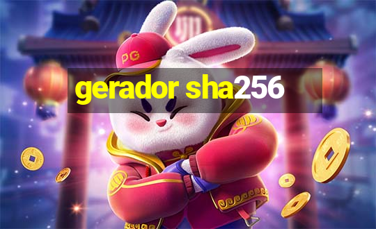 gerador sha256