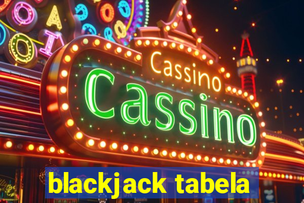 blackjack tabela