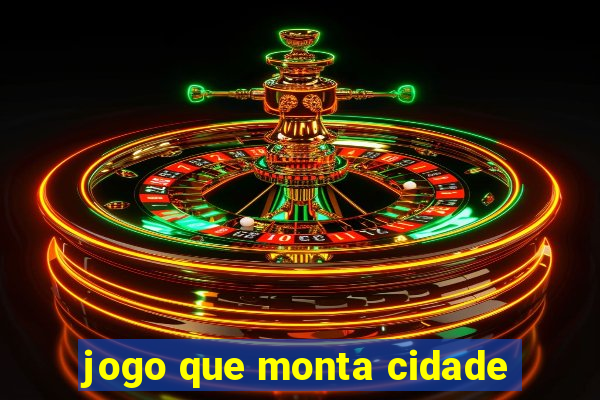 jogo que monta cidade